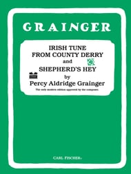 Irish Tune from County Derry/Shepherd's Hey Concert Band sheet music cover